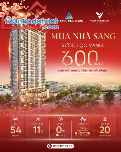 CHỈ VỚI BOOKING 50 TRIỆU SỞ HỮU NGAY CĂN HỘ CAO CẤP TẠI TRUNG TÂM ĐÀ NẴNG