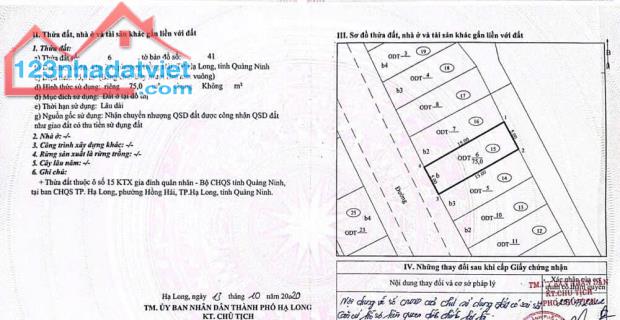 Bán Đất Chân Dốc FLC Cột 3,P.Hồng Hải. DT:75m2,MT:5m.H:Tây Nam !!! - 2