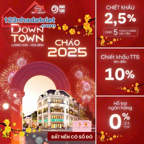 📢 CHÍNH CHỦ EM BÁN 20 LÔ ĐẤT NỀN TRUNG TÂM LƯƠNG SƠN HOÀ BÌNH