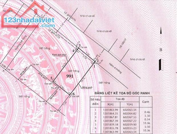 💥💥💥HẺM XE HƠI.60m2,Ngang 5,5M,3,4tỷ, Thạnh Lộc 27,Quận 12.💥💥 Vị trí :hẻm xe hơi,tiện - 1