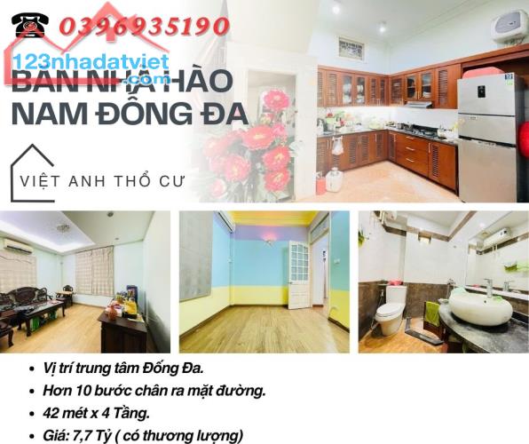 Bán nhà Hào Nam Đống Đa_Gần Mặt Đường_Bạt Ngàn Tiện Ích_ Giá: 7.7 tỷ_Lh: 0396935190.