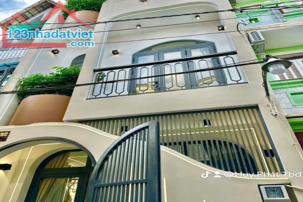 Bán nhà hẻm Phạm Văn Chiêu, Gò Vấp, 3.7m x 10.5m, 42.3 m², 4 tầng - Giá 5.95 tỷ TL - 1
