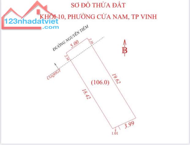 Bán đất mặt đường Nguyễn Tiềm đường thông rộng - 1