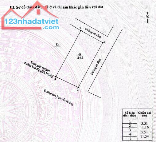 KHÁCH KẸT TIỀN CẦN BÁN NHÀ C4 MT ĐƯỜNG NGUYỄN HOÀNG - AN MỸ - 2