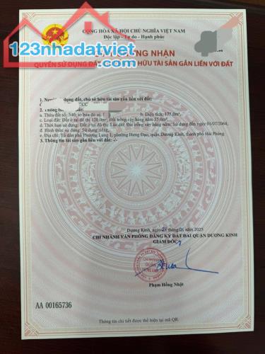 ❌❌❌Cần chuyển nhượng lô đất gần CHỢ HƯƠNG. Khu vực sầm uất nhất Phường Hưng Đạo ,Dương kin - 1