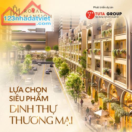 Shophourse Liền Kề Đẳng Cấp Royal Mansion Ngã 6 Bắc Giang - 5