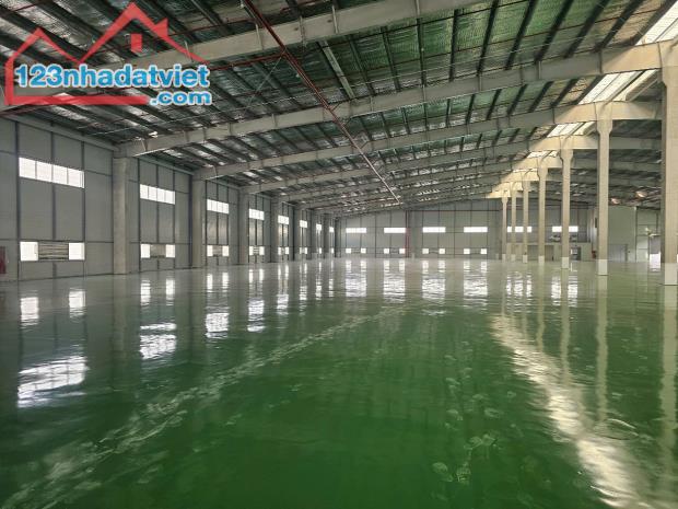 Cho thuê nhà xưởng 12.800m2 tại khu công nghiệp Thuận Thành – Bắc Ninh, PCCC tự động