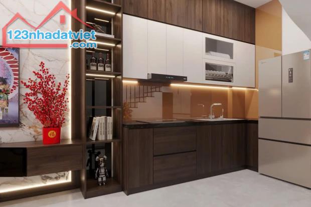 BÁN NHÀ KIM GIANG, NGÕ TO NHƯ PHỐ, TIỆN ÍCH KĐT KIM VĂN KIM LŨ, 32M2, 5 TẦNG, GIÁ 6.68 TỶ.