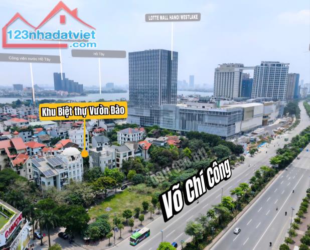 [MỚI 2025] DS BIỆT THỰ KHU VƯỜN ĐÀO, TÂY HỒ GIÁ 100 - 140 TỶ