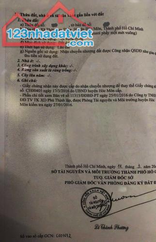 căn nhà cũ cần bán nhanh trước tết gần sân Banh Cây Sung, Thới Tam Thôn Hóc Môn , 790tr