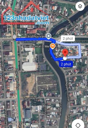 🔸 Đất mặt tiền kiệt ô tô Xuân Hoà - 87m2 - 2,2 Tỷ thuộc Thuỷ Vân , Huế - 1