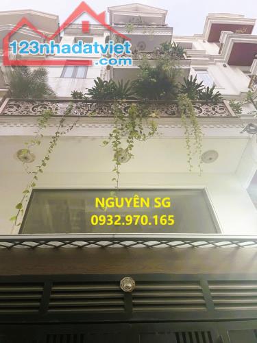 HIẾM, 5 TẦNG, 50 M2 (5 x 10), 7 CHỖ VÔ NHÀ, KHU VIP PHÂN LÔ ĐỒNG BỘ, NGUYỄN OANH, GÒ VẤP. - 1