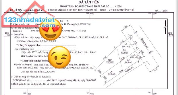 165M2 mặt trục chính kinh doanh đường trải afphan siêu đẹp tại tân tiến chương mỹ Lô GÓC - 4