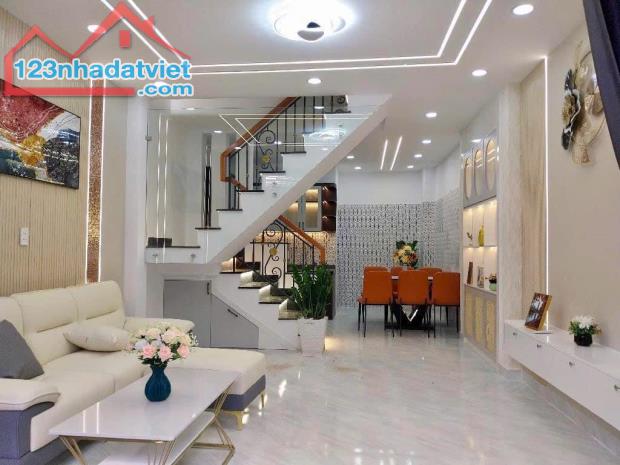 CẦN BÁN NHÀ 3 TẦNG, 40M2 , HẺM 4M,TÂN PHÚ, GẦN TRƯƠNG VĨNH KÝ , NHỈNH 5TY - 1