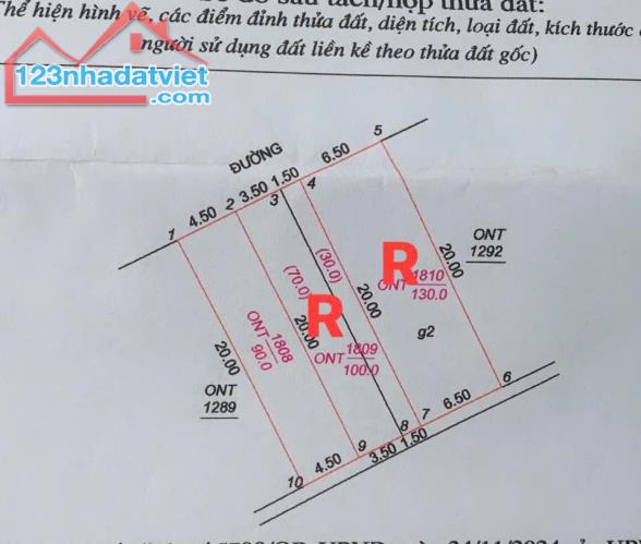 Đất tái định cư Mai Lộc, phường Hưng Đông, TP Vinh 90m2 đường 12m Tây Bắc