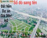 Lô đất dự án xây nhà vườn tại dự án Mỹ Độ Thành Phố Bắc Giang diện tích 120m2 lô góc