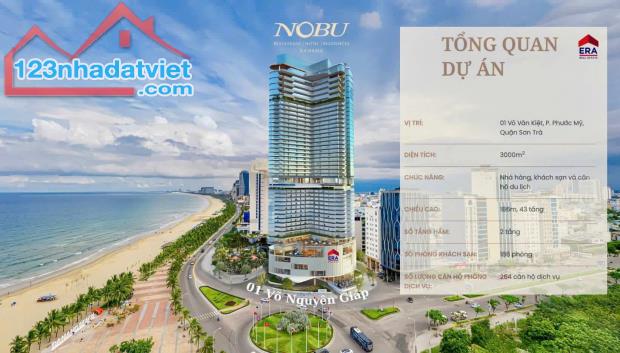 Căn Hộ 2 Tầm View vị trí đẹp nhất  biển Mỹ Khê Đà Nẵng NOBU RESIDENCES