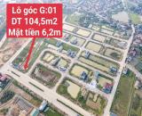 Siêu rẻ! Lô góc TP Thanh Hóa 104,5m2 rộng 6,2m mặt đại lộ 36m và Ql47 giá chỉ 2,0x tỷ