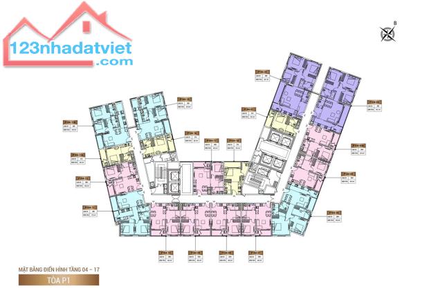 Bán căn hộ 1PN + Cosmo ở trung tâm thành phố Đà Nẵng - View biển Mỹ Khê - DT 48.6m2 - 3