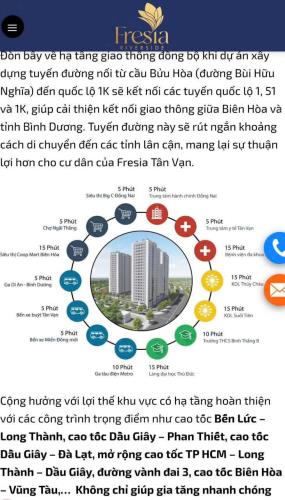 Căn Hộ Fresia Driver Side Tân Vạn, Biên Hoà, Đồng Nai - 1