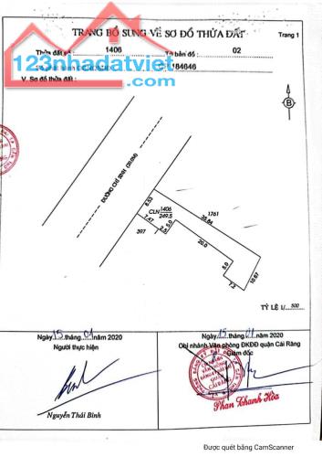 CÒN DUY NHẤT Nền mặt tiền Đường Chí Sinh – Lộ Giới 20m– Phường Tân Phú- Quận Cái Răng - 2