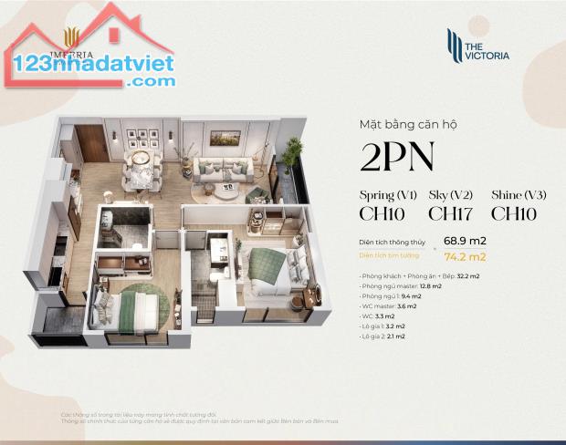 Bán căn hộ Vinhomes Smart City Tây Mỗ - 70m², 2PN, 5.4 tỷ
Căn hộ 70m² Vinhomes Smart