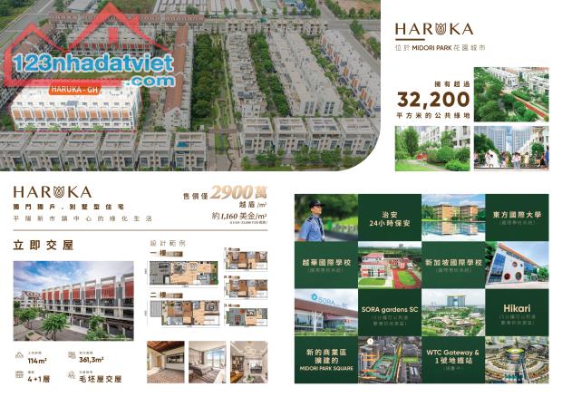 CK 10% - Nhà liền kề dự án Midor Park 6x19m, 5 tầng ngay TT Tp Mới Bình Dương 0919433733 - 1