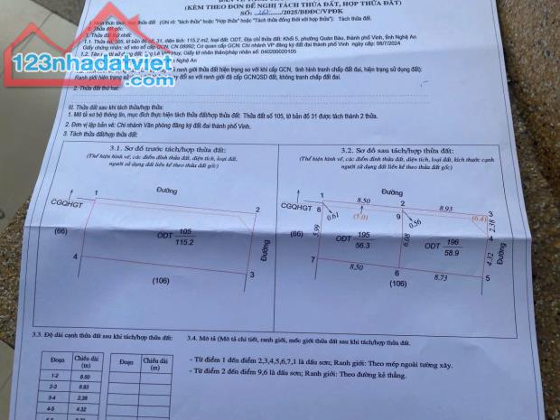 ĐẤT QUÁN BÀU ĐƯỜNG THÔNG CHỈ 1 TỶ 880 TRIỆU. ĐƯỜNG THÔNG TỪ HÀN QUỐC QUA NGUYỄN CẢNH HOAN - 1