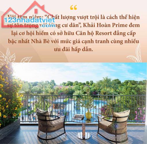 Mở Bán Căn Hộ Resort Ven Sông Khải Hoàn Prime - Vị Trí Vàng, Tiện Ích Vượt Trội - 4