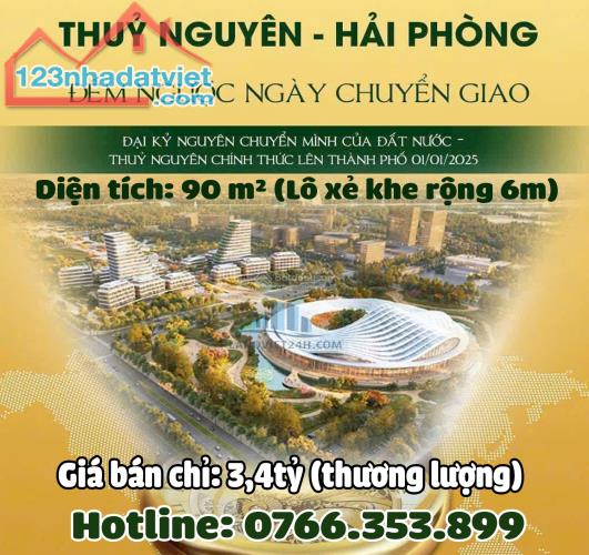 BÁN ĐẤT CHÍNH CHỦ GIÁ RẺ NHẤT KHU VỰC ĐẤT ĐẤU GIÁ AN LƯ-THỦY NGUYÊN