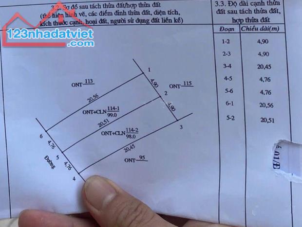 CHÍNH CHỦ BÁN GẤP ĐẤT GIÁ RẺ GẦN ĐƯỜNG LIÊN XÃ 24M NGHI PHONG-NGHỆ AN - 4