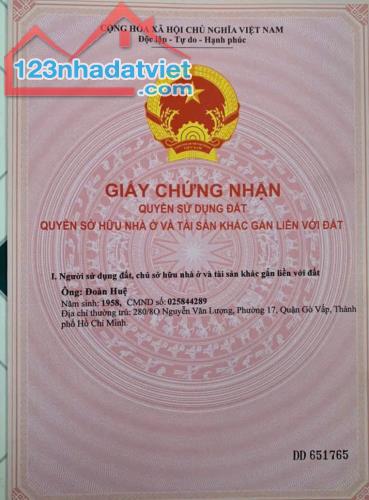 CHÍNH CHỦ Cần bán gấp lô đất - Vị Trí đẹp Tại : Xã Long  Cang - Huyện Cần Đước - Tỉnh - 2