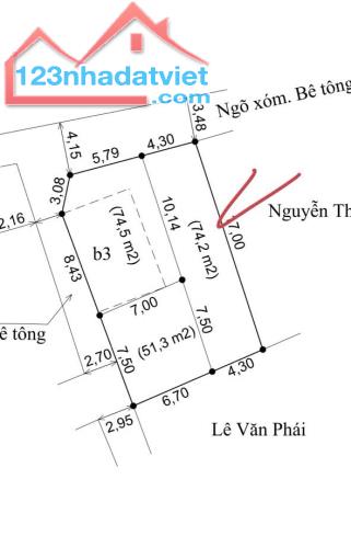 F0 Dương Quan - Thuỷ Nguyên cách 200m thông thẳng ra tái định cư Áp Tràn giá nhô 2 tỷ.