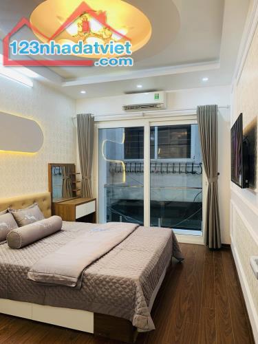 BÁN NHÀ MỚI 5 TẦNG HOÀNG MAI, MẶT NGÕ THÔNG, SÁT ĐƯỜNG ÔTÔ, HAI THOÁNG, GẦN CHỢ KINH DOANH - 1