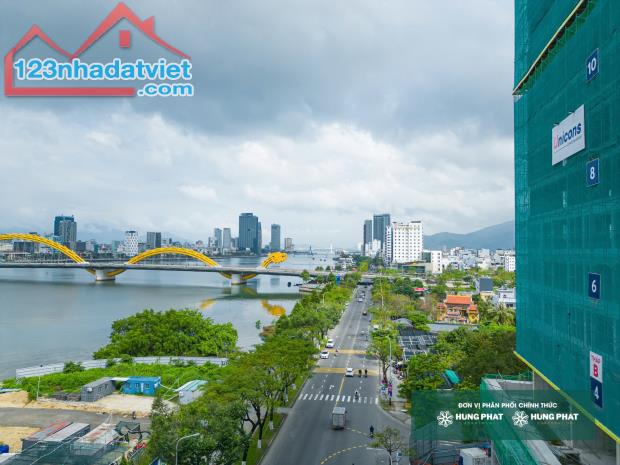 Góc View cầu rồng Đà Nẵng. Căn 2pn giá chỉ 5.x tỷ full cam kết gía tốt nhất từ CĐT. Cách b - 1