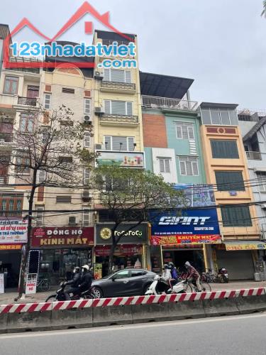 Tòa nhà 7 tầng Lạc Long Quân 55m Tây Hồ Hà Nội mặt phố kinh doanh khu giao 3 quận Tây Hồ B - 2