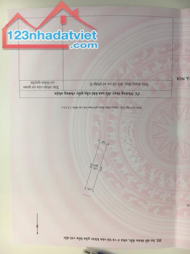 Chủ cần bán 93,6m2 Thôn Đông, Tàm Xá, Đông Anh, Hà Nội. đường ô tô tránh gần cầu Nhật Tân - 1