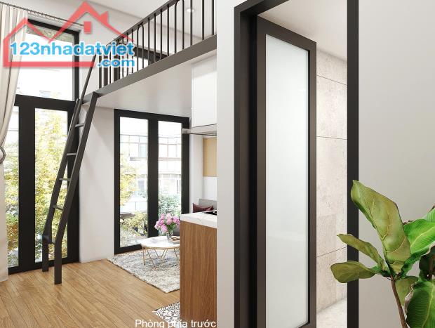 Cho thuê CHDV STUDIO rẻ 1PN, 1WC full đồ, 35m2, giá ưu đãi 6 triệu tại Đường Nguyễn Oanh, - 1