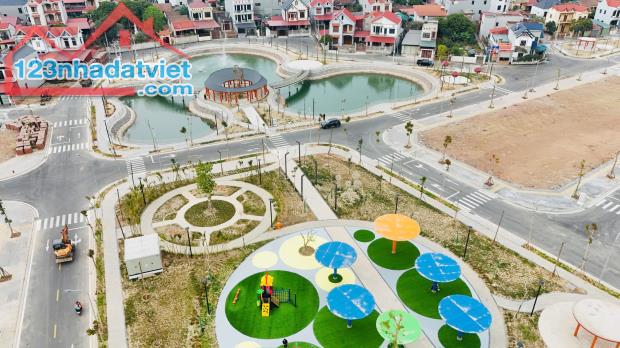 CHỈ NHỈNH 5đ CÓ NGAY LÔ GÓC VIEW CÔNG VIÊN DỰ ÁN BÁCH VIỆT - BAVELLA GREEN PARK - 2