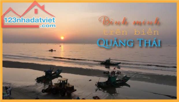 BÁN LÔ ĐẤT 2 MẶT TIỀN BIỂN – QUẢNG NHAM, QUẢNG XƯƠNG