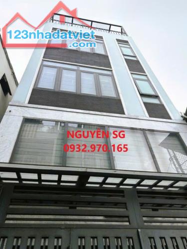 CHỈ 6x TỶ - 5 TẦNG MỚI ĐẸP, DT 75 M2 (5 x 15), HẺM XE HƠI, NGUYỄN KIỆM, GẦN BV QUÂN Y 175.