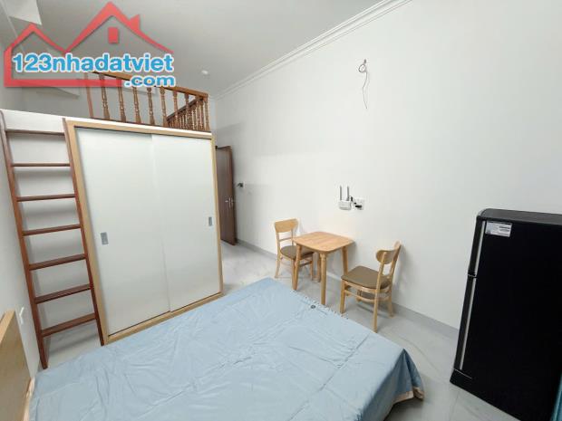 Khai Trương CCMN 106 Hoàng Quốc Việt Cầu Giấy 30m2 studio Gác Xép Ban Công Thang Máy Giặt - 5