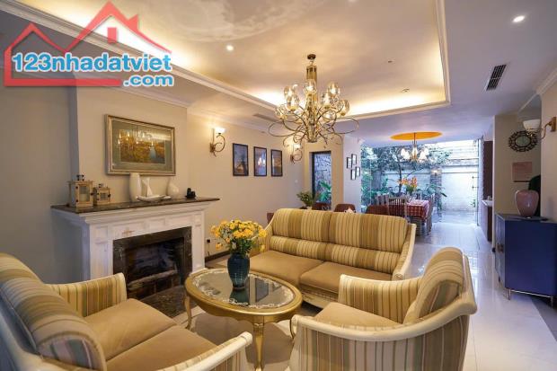 BÁN NHÀ MẶT PHỐ Trích Sài 115M 7 TẦNG MT 6.3M, 1 MẶT NGÕ, VỈA HÈ 110 tỷ VIEW HỒ TÂY - 1