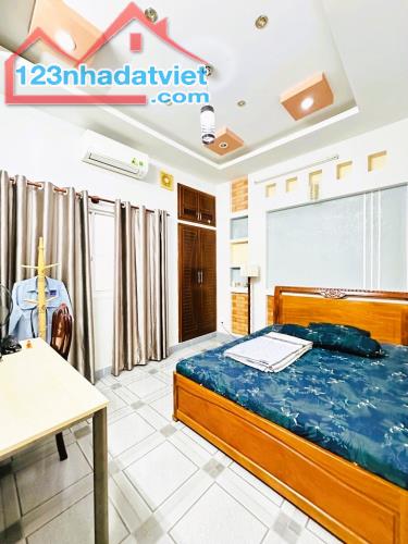 BÁN NHÀ BÌNH THẠNH. 4 TẦNG MỚI ĐẸP, HẺM 4M XE HƠI VÔ NHÀ, NGUYỄN VĂN ĐẬU, CHỢ CÂY QUÉO. - 4