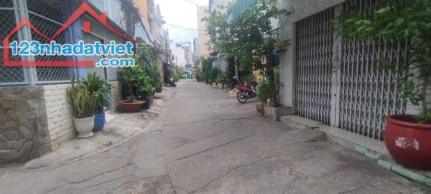 BÁN NHÀ HẺM 153 BÀ HOM QUẬN 6 - 54M2