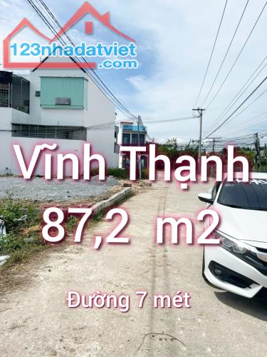 "Bán đất Vĩnh Thạnh, Nha Trang đường ô tô 7 mét.  - Cách đường 23 tháng 10 chỉ 200m, gần b