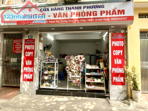 Cho thuê gấp cửa hàng 30m2 tầng 1 mặt ngõ 125 Nguyễn Ngọc Vũ ô tô vào kinh doanh tốt