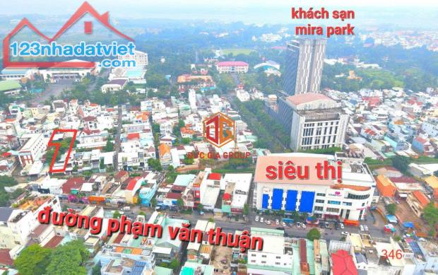 Hơn 1000m2 đất thổ cư full, gần Coop Mart, P.Tân Tiến, đường 8m, chỉ 28tr/m2 - 1