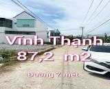 "Bán đất Vĩnh Thạnh, Nha Trang đường ô tô 7 mét.  - Cách đường 23 tháng 10 chỉ 200m, gần b