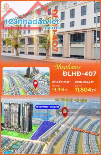 Shophouse đại lộ Hừng Đông Vinhome Ocean Park3, giá chỉ 11.8 tỷ - 1